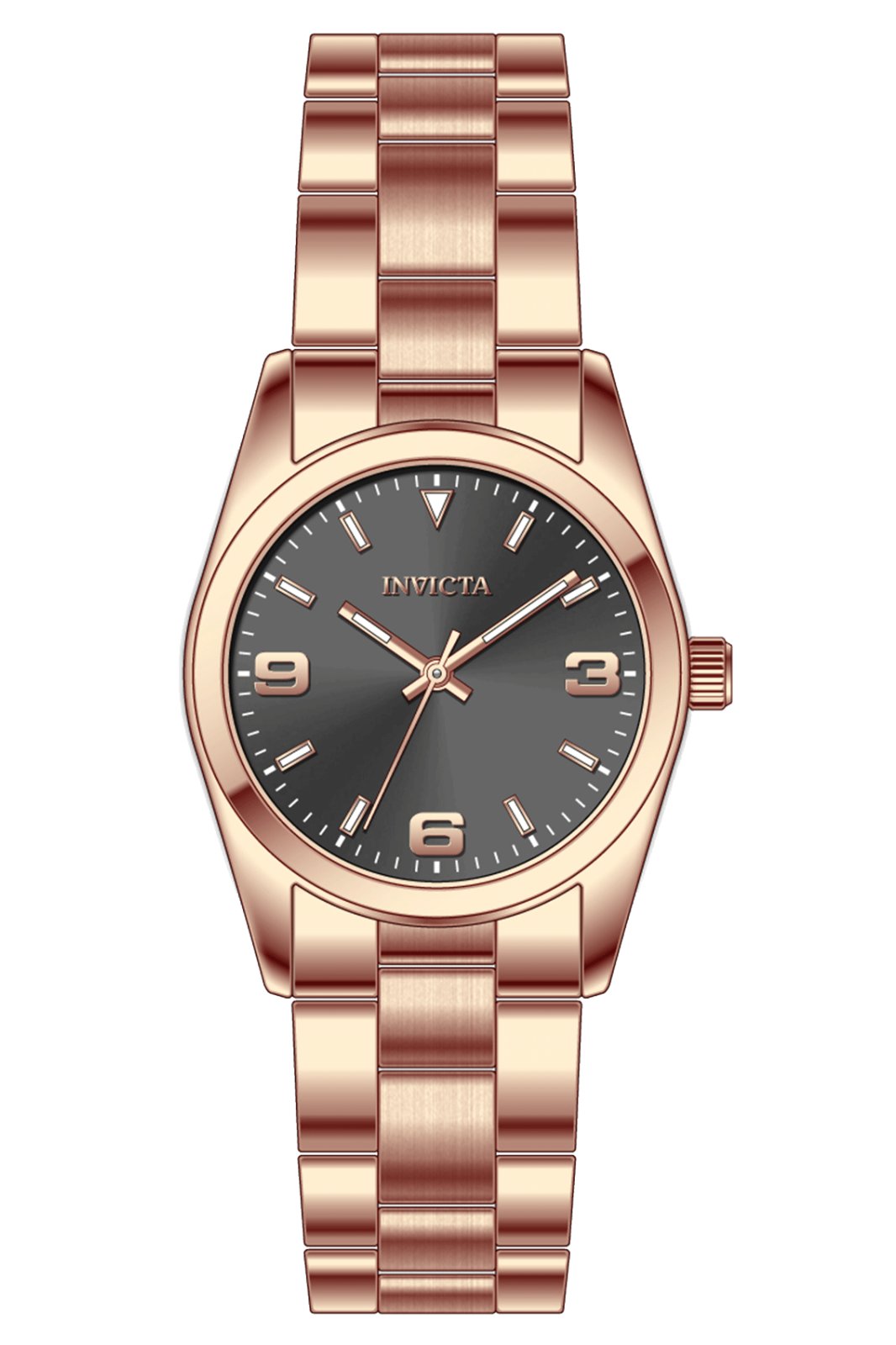 Invicta Celestial 69186 Orologio da Donna - Movimento al Quarzo - Metallo con Quadrante Grigio - 28 mm