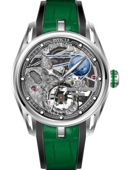 Invicta Celestial 69528 Reloj para Hombre - Movimiento Autom&aacute;tico - Acero Inoxidable con Esfera Plateada - 44 mm