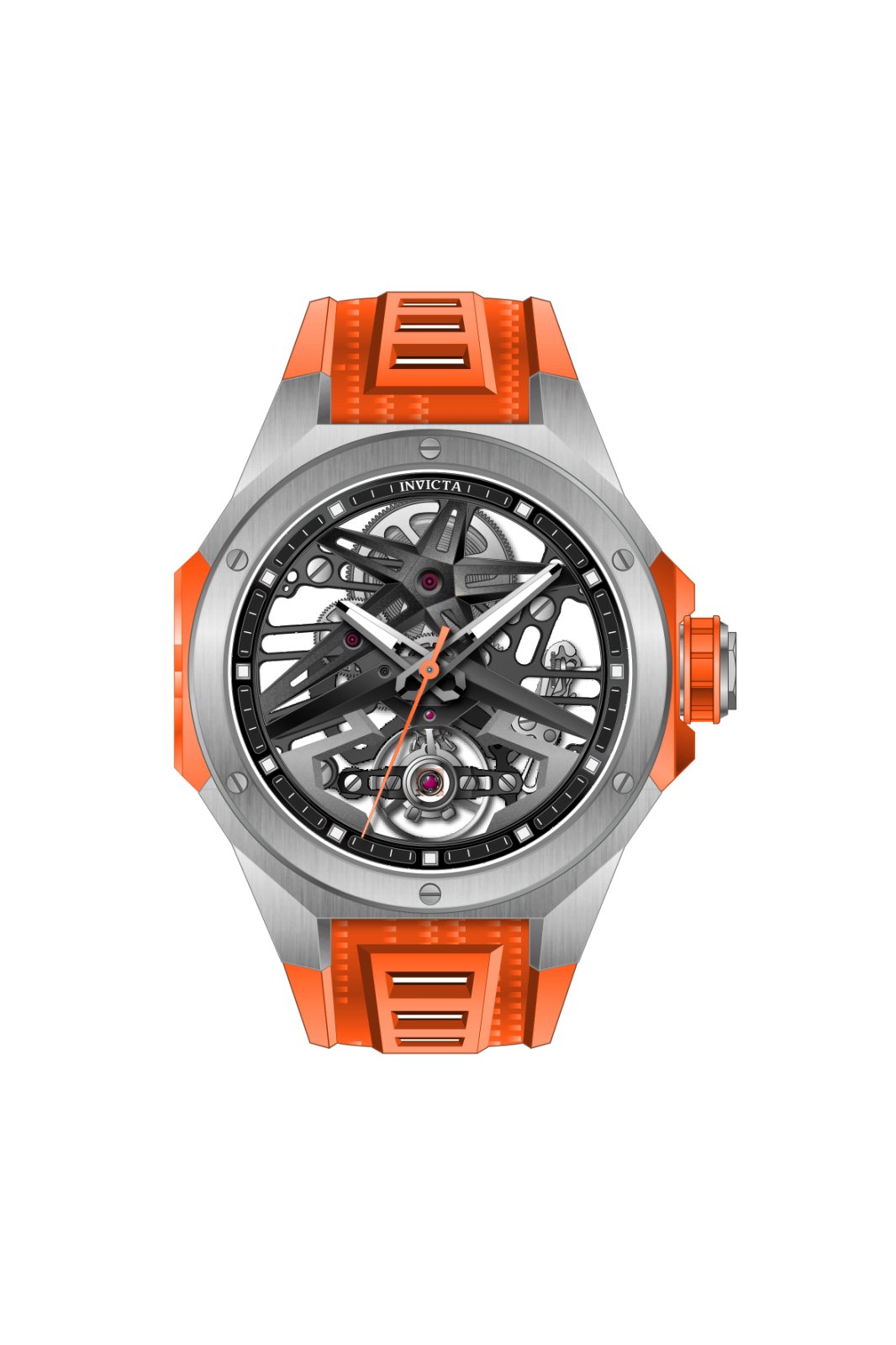 Invicta Celestial 69541 Reloj para Hombre - Movimiento Automático - Acero Inoxidable con Esfera Negra - 43 mm