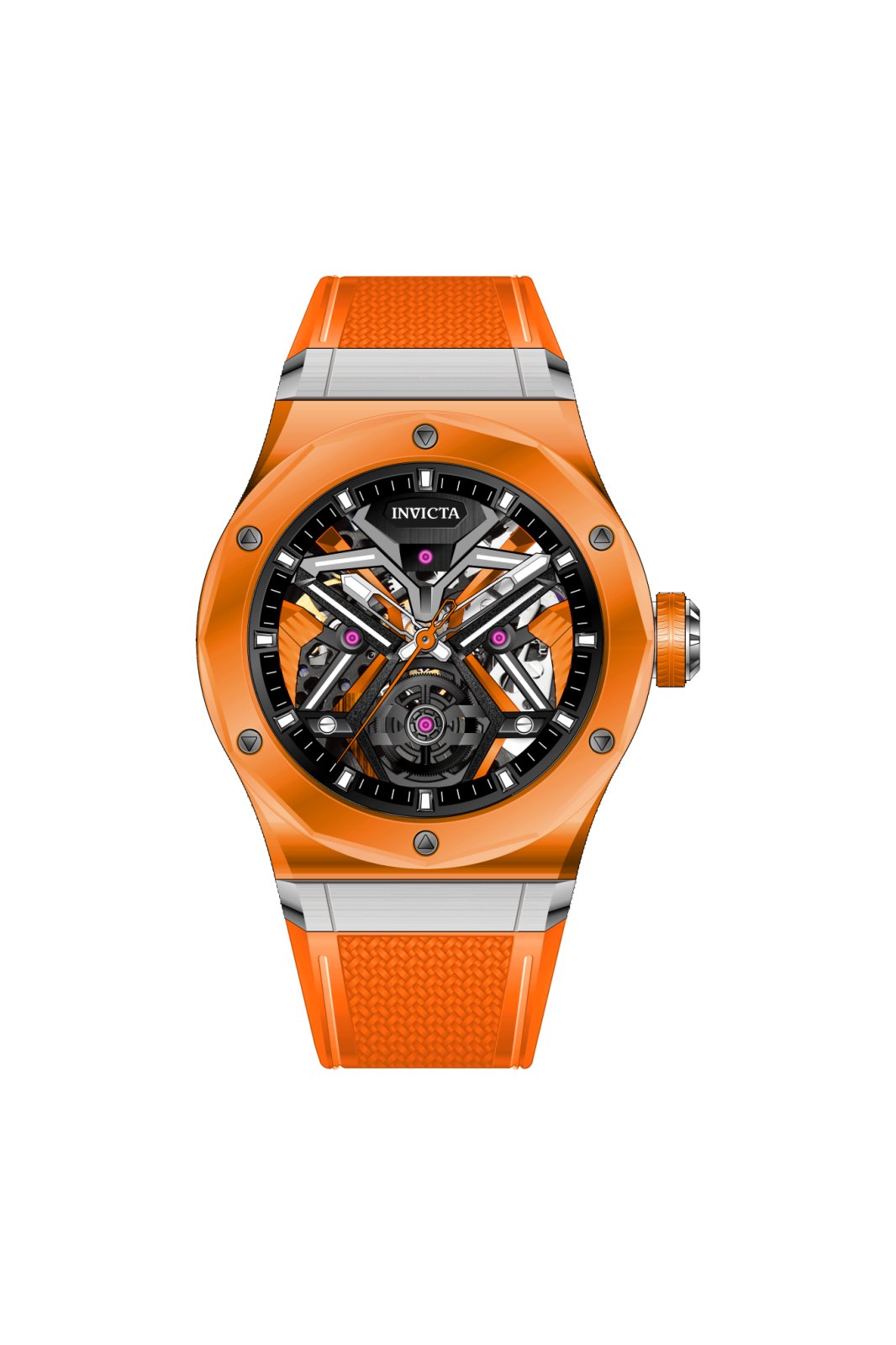 Invicta Celestial 69545 Reloj de Hombre - Movimiento Automático - Cristal K9 con Esfera Negra - 45 mm