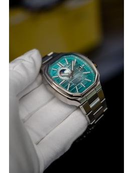Invicta Reserve 50091 Reloj de Hombre - Movimiento Automático - Acero Inoxidable con Esfera Azul - 45 mm