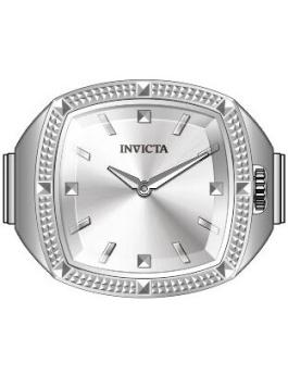 Invicta Mini Ring 50637 Orologio da Donna - Movimento al Quarzo - Acciaio Inossidabile con Quadrante Argento - 23 mm