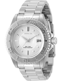 Invicta Pro Diver 49918 Orologio da Uomo - Movimento al Quarzo - Acciaio Inossidabile con Quadrante Argento - 40 mm