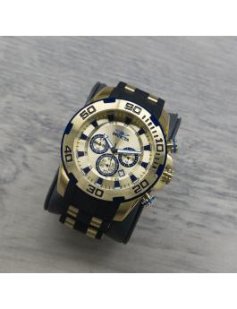 Invicta Pro Diver - SCUBA 22308 Men's Watch - Quartz Movement - Stainless Steel with Gold Dial - 50 mm