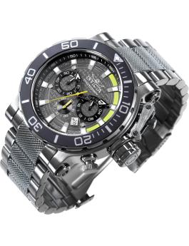Invicta Coalition Forces 50228 Men's Watch - Quartz Movement - Stainless Steel with Grey Dial - 52 mm - iSize technology