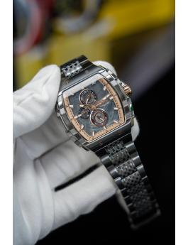 Invicta S1 Rally 50239 Relógio Masculino - Movimento de Quartzo - Aço Inoxidável com Mostrador Cinza - 47 mm