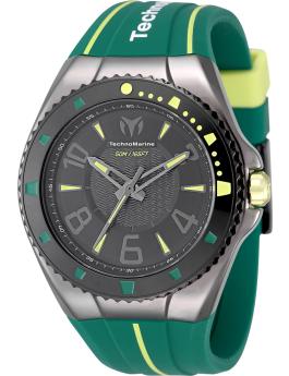 Technomarine Racing Legends TM-525010 Herrenuhr - Quarzwerk - Edelstahl mit schwarzem Zifferblatt - 44 mm