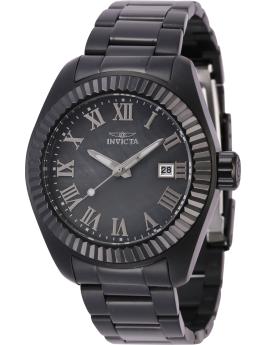Invicta Angel 44277 Relógio Feminino - Movimento Quartz - Aço Inoxidável com Mostrador Preto - 40 mm