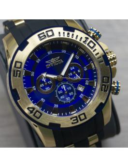 Invicta Pro Diver - SCUBA 22313 Relógio Masculino - Movimento de Quartzo - Aço Inoxidável com Mostrador Azul - 50 mm