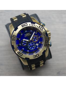 Invicta Pro Diver - SCUBA 22313 Relógio Masculino - Movimento de Quartzo - Aço Inoxidável com Mostrador Azul - 50 mm