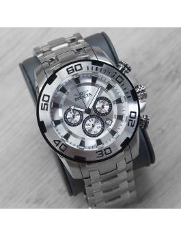 Invicta Pro Diver - SCUBA 22317 Relógio Masculino - Movimento Quartz - Aço Inoxidável com Mostrador Prateado - 50 mm