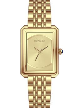 Invicta Wildflower 69323 Orologio da Donna - Movimento al Quarzo - Metallo con Quadrante Dorato - 26 mm