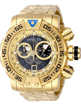 Invicta Sea Hunter 49610 Orologio da Uomo - Movimento al Quarzo - Acciaio Inossidabile con Quadrante Nero - 57 mm