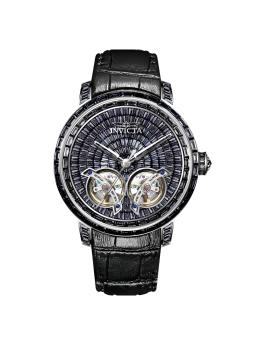 Invicta Objet D Art 69458 Orologio da Uomo - Movimento Automatico - Acciaio Inossidabile con Quadrante Nero - 45 mm
