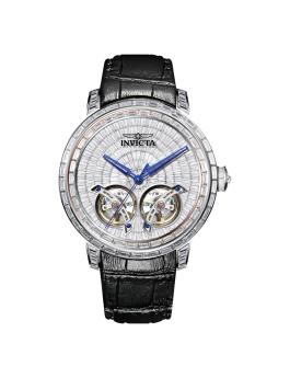 Invicta Objet D Art 69459 Orologio da Uomo - Movimento Automatico - Acciaio Inossidabile con Quadrante Argento - 45 mm