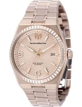 TechnoMarine Terra Nova TM-225066 Reloj de Mujer - Movimiento de Cuarzo - Acero Inoxidable con Esfera de Oro Rosa - 36 mm