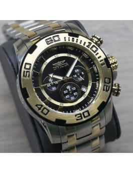 Invicta Pro Diver - SCUBA 22322 Reloj de Hombre - Movimiento de Cuarzo - Acero Inoxidable con Esfera Negra - 50 mm
