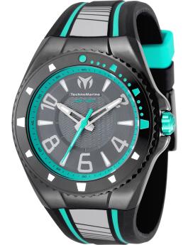 TechnoMarine Racing Legends TM-525007 Reloj de Hombre - Movimiento de Cuarzo - Acero Inoxidable con Esfera Gris - 44 mm