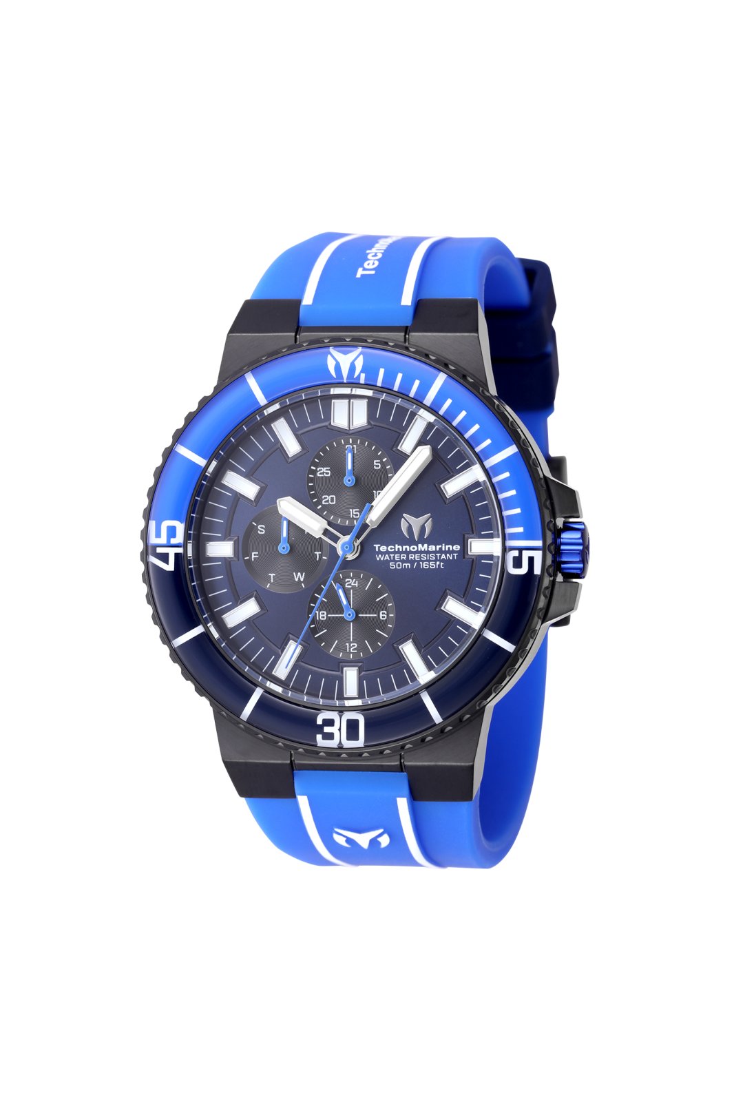 TechnoMarine Racing Legends TM-525036 Orologio da Uomo - Movimento al Quarzo - Acciaio Inossidabile con Quadrante Nero - 43 mm