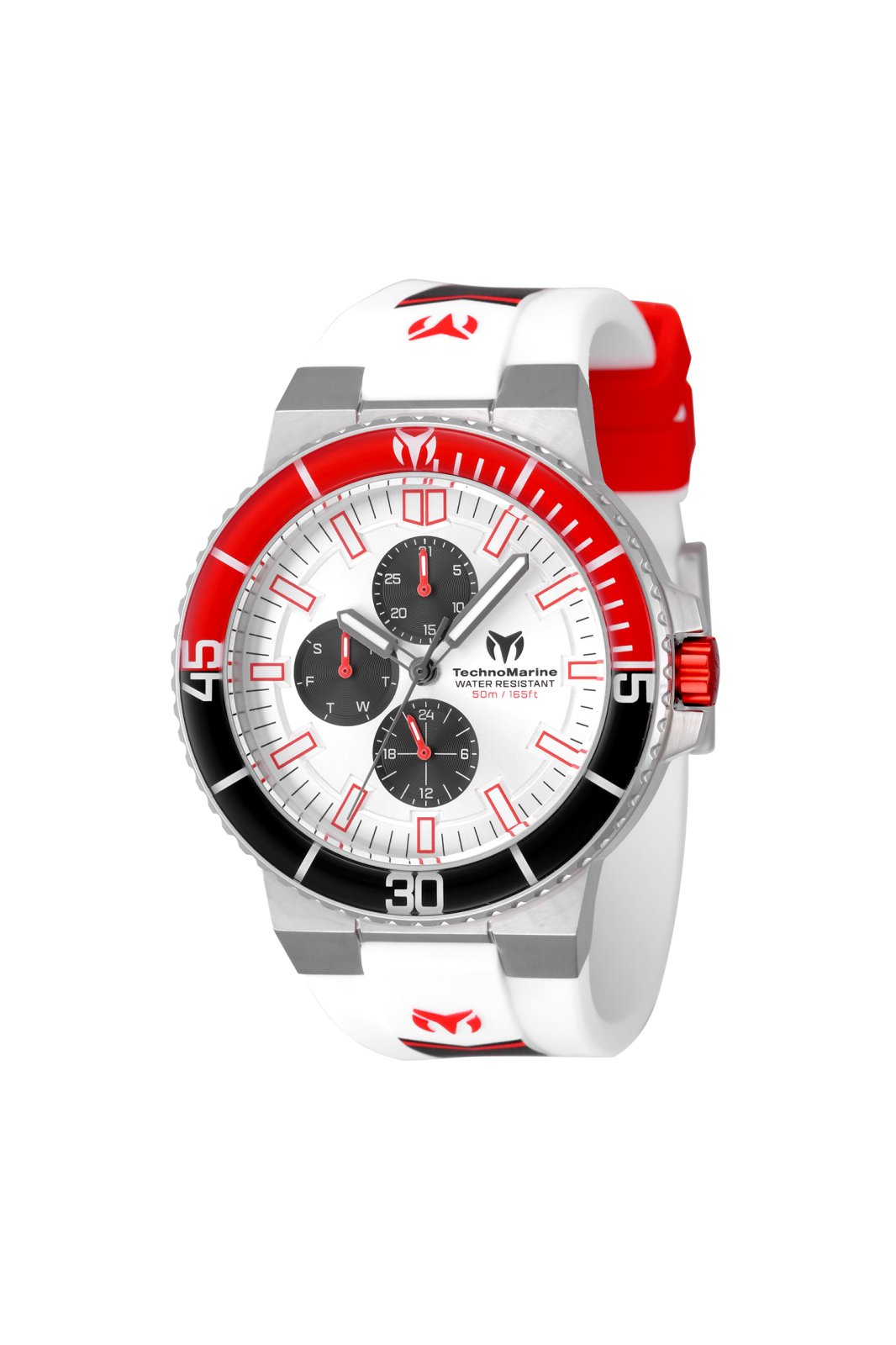 TechnoMarine Racing Legends TM-525038 Orologio da Uomo - Movimento al Quarzo - Acciaio Inossidabile con Quadrante Argento - 43 mm