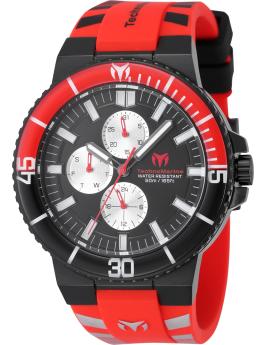 TechnoMarine Racing Legends TM-525039 Orologio da Uomo - Movimento al Quarzo - Acciaio Inossidabile con Quadrante Nero - 43 mm