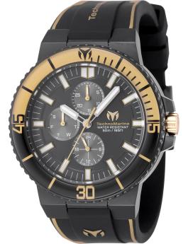 TechnoMarine Racing Legends TM-525040 Orologio da Uomo - Movimento al Quarzo - Acciaio Inossidabile con Quadrante Nero - 43 mm