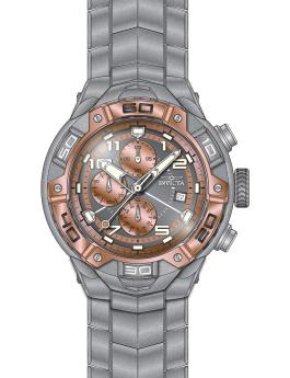 Invicta Speedway 49882 Orologio da Uomo - Movimento al Quarzo - Acciaio Inossidabile con Quadrante in Oro Rosa - 50 mm