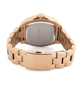 Invicta Angel 48582 Reloj de Mujer - Movimiento de Cuarzo - Acero Inoxidable con Esfera de Oro Rosa - 38 mm