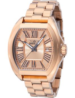 Invicta Angel 48582 Women's Watch - Quartz Movement - Stainless Steel with Rose Gold Dial - 38 mm