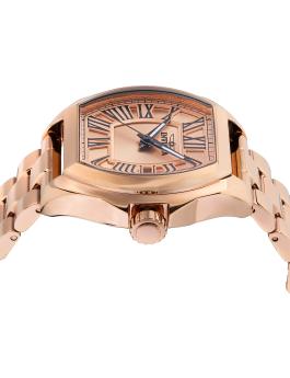Invicta Angel 48582 Reloj de Mujer - Movimiento de Cuarzo - Acero Inoxidable con Esfera de Oro Rosa - 38 mm