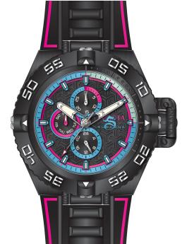 Invicta Subaqua - Noma IV 49878 Orologio da Uomo - Movimento al Quarzo - Acciaio Inossidabile con Quadrante Nero - 50 mm
