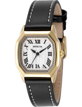 Invicta Wildflower 50589 Orologio da Donna - Movimento al Quarzo - Acciaio Inossidabile con Quadrante Argento - 27 mm