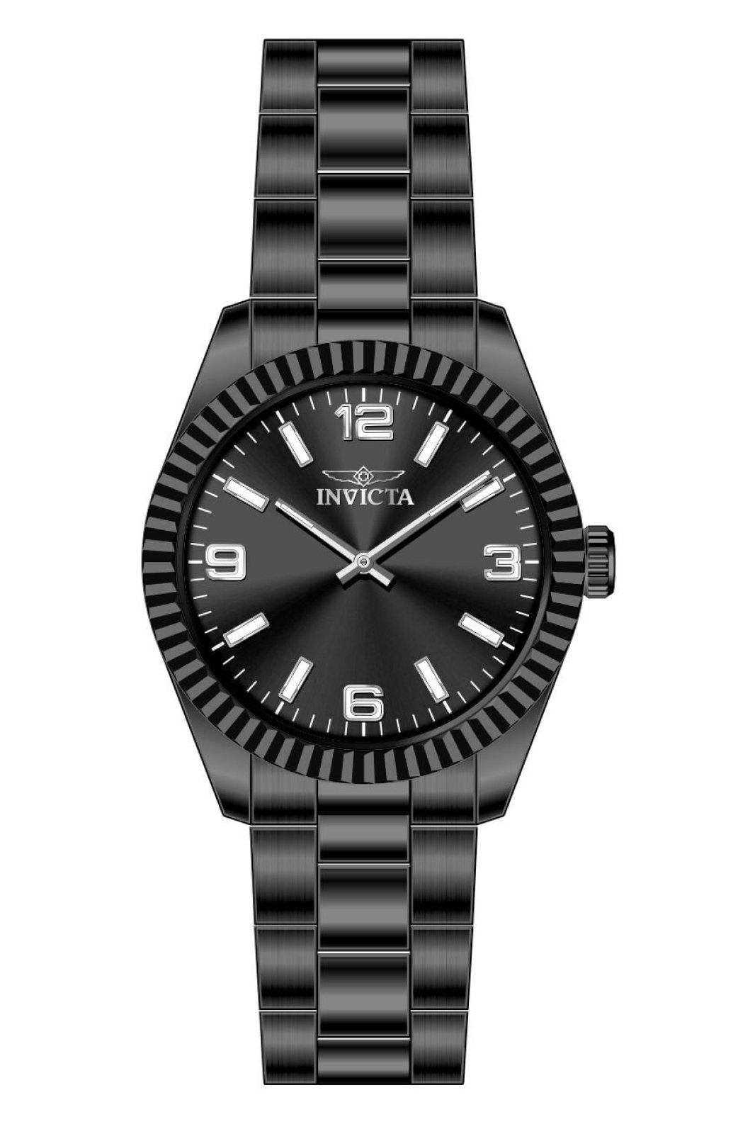 Invicta Specialty 50573 Orologio da Uomo - Movimento al Quarzo - Acciaio Inossidabile con Quadrante Nero - 43 mm