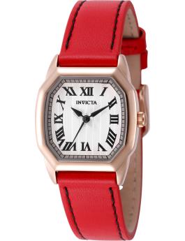 Invicta Wildflower 50590 Orologio da Donna - Movimento al Quarzo - Acciaio Inossidabile con Quadrante Argento - 27 mm