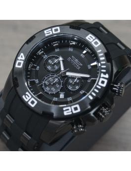 Invicta Pro Diver - SCUBA 22338 Men's Watch - Quartz Movement - Stainless Steel with Black Dial - 50 mm