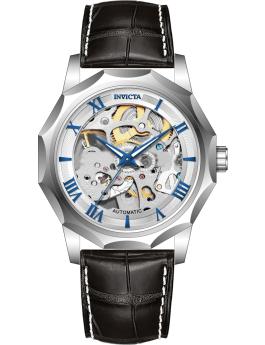 Invicta Objet D Art 69127 Reloj para Hombre - Movimiento Automático - Acero Inoxidable con Esfera Plateada - 42 mm