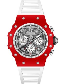 Invicta Racing 69647 Men's Watch - Quartz Movement - Acrylic with Silver Dial - 43 mm