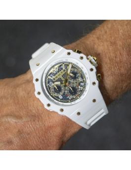 Invicta Racing 69649 Montre Homme - Mouvement Quartz - Acrylique avec Cadran Doré - 43 mm