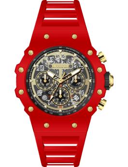 Invicta Racing 69654 Men's Watch - Quartz Movement - Acrylic with Gold Dial - 43 mm