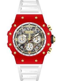 Invicta Racing 69655 Men's Watch - Quartz Movement - Acrylic with Gold Dial - 43 mm