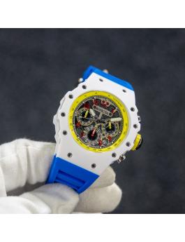 Invicta Racing 69666 Men's Watch - Quartz Movement - Acrylic with Silver Dial - 43 mm