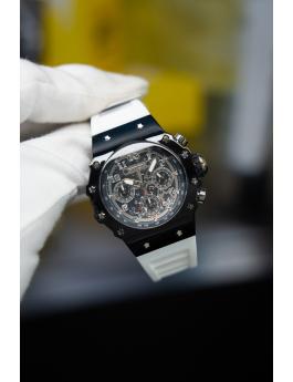 Invicta Racing 69675 Reloj de Hombre - Movimiento de Cuarzo - Acrílico con Esfera Plateada - 43 mm