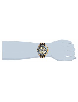 Invicta Pro Diver - SCUBA 22343 Orologio da Uomo - Movimento al Quarzo - Acciaio Inossidabile con Quadrante Dorato - 50 mm