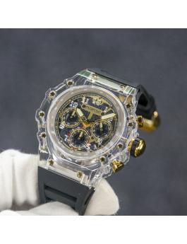 Invicta Racing 69690 Montre Homme - Mouvement Quartz - Acrylique avec Cadran Argenté - 43 mm