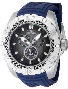 Invicta Ocean Voyage 48021 Reloj para Hombre - Movimiento de Cuarzo - Acero Inoxidable con Esfera Negra - 51 mm
