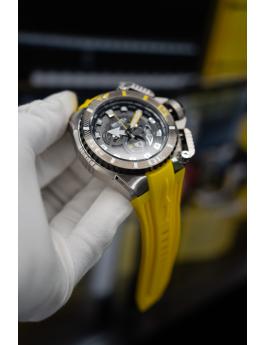 Invicta Sea Hunter 49625 Reloj de Hombre - Movimiento de Cuarzo - Acero Inoxidable con Esfera Gris - 57 mm