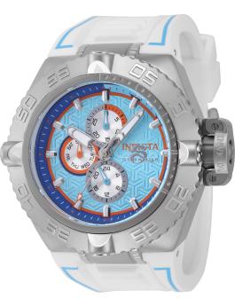 Invicta Subaqua 49876 Reloj para Hombre - Movimiento de Cuarzo - Acero Inoxidable con Esfera Azul - 50 mm