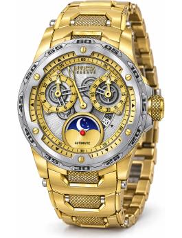 Invicta Reserve 50035 Men's Watch - Automatic Movement - Stainless Steel with Silver Dial - 50 mm