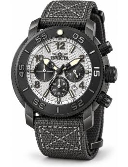 Invicta Coalition Forces 50097 Men's Watch - Quartz Movement - Stainless Steel with Grey Dial - 50 mm