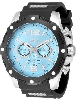 Invicta I-Force 50557 Reloj para Hombre - Movimiento de Cuarzo - Acero Inoxidable con Esfera Azul - 50 mm